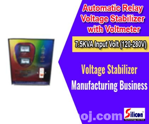 VOLTAGE STABILIZER 4KVA-7,5KVA(120V-280V)